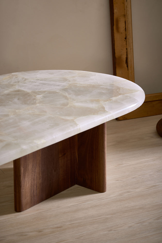 
                  
                    Stoa coffee table with Onyx top
                  
                